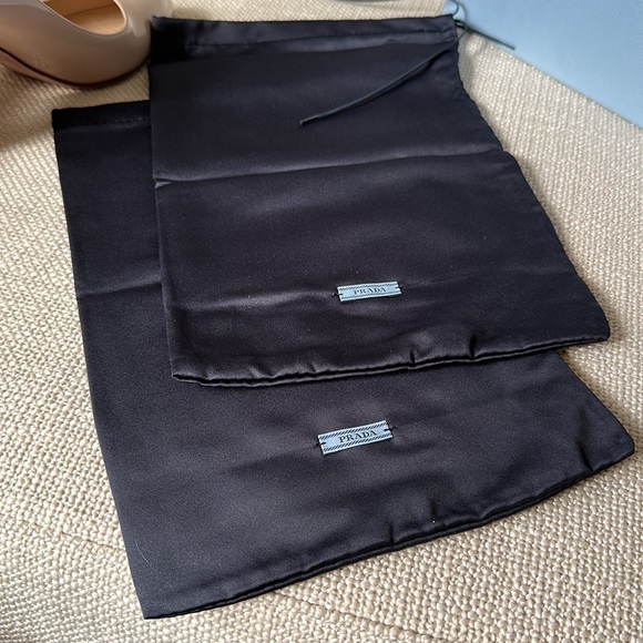 Prada Beige Patent Leather Pumps - Picture 9 of 9